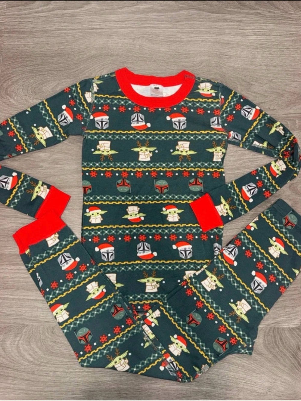 Hanna Andersson Baby Yoda Pajama Set Size 10Y